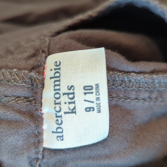 Abercrombie Kids 9/10 Shortalls Gray - Picture 6 of 10